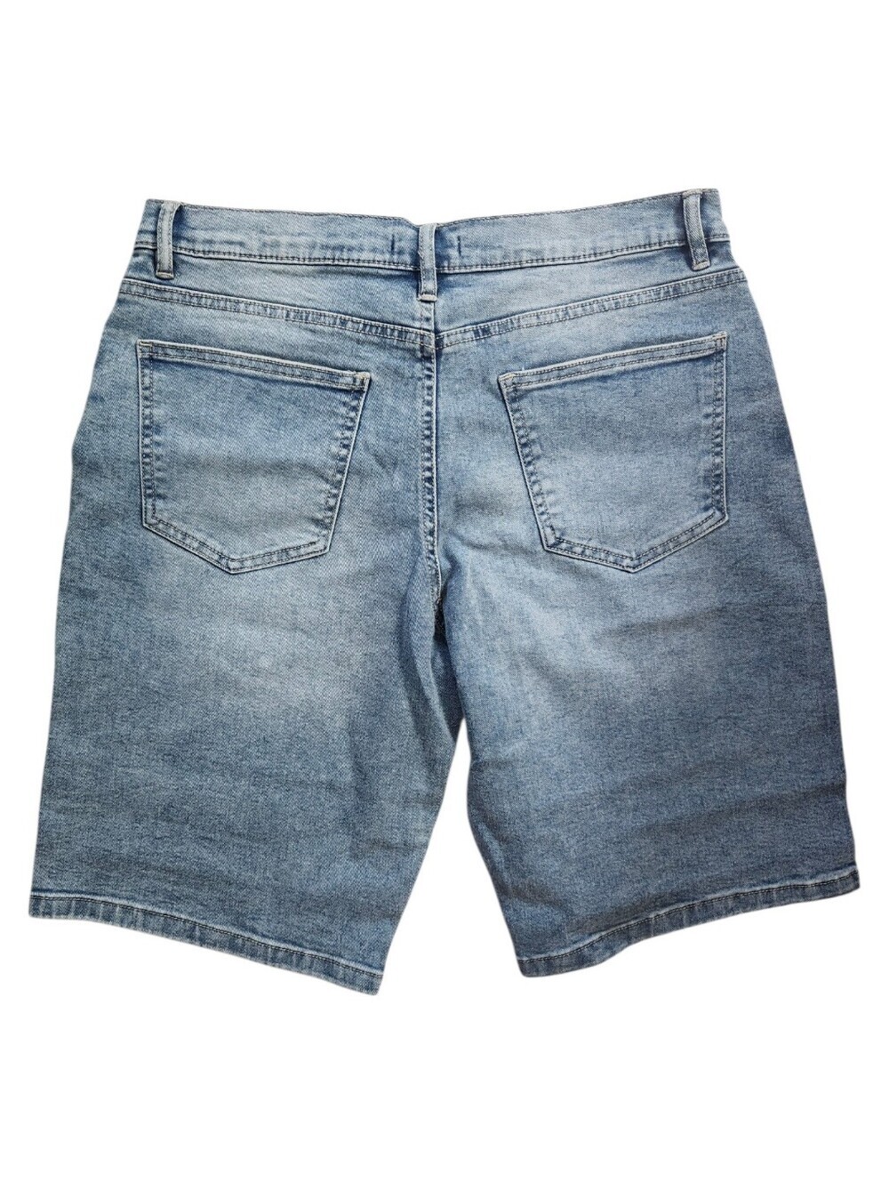 Love & Liberty Denim Jorts | Light Wash Bermuda Jean Shorts Size 5 - Picture 2 of 6